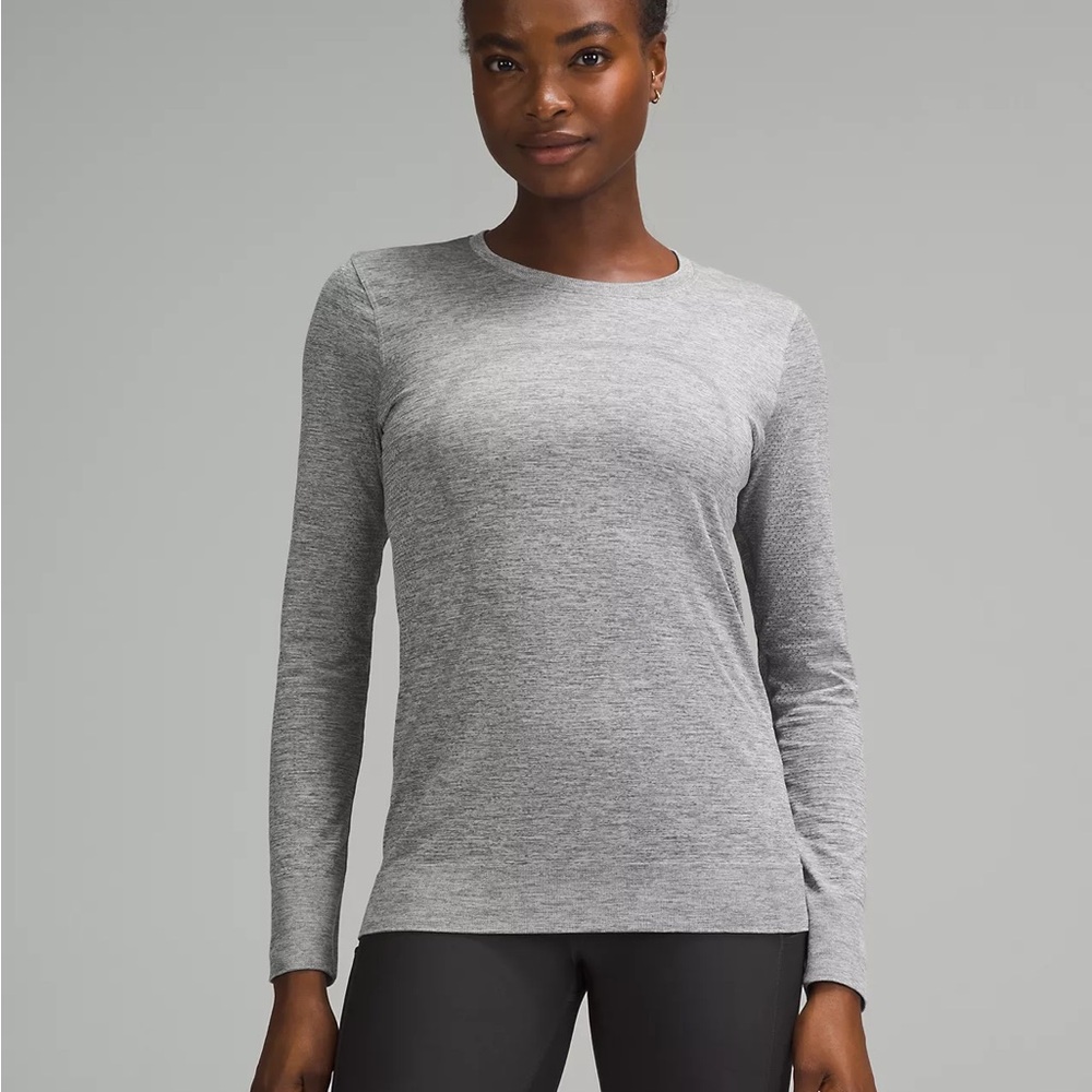 lululemon athletica Swiftly Long Sleeve Grey
